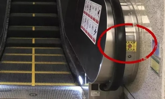 收藏！自動扶梯的內部結構視頻請查收！乘坐扶梯請看好扶穩！(圖1)