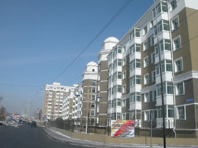 蒙古國烏蘭巴托市杭蓋小區(qū)